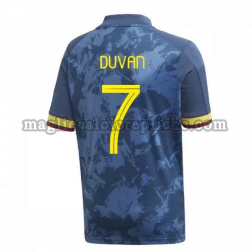 seconda maglie calcio colombia 2020 duvan 7