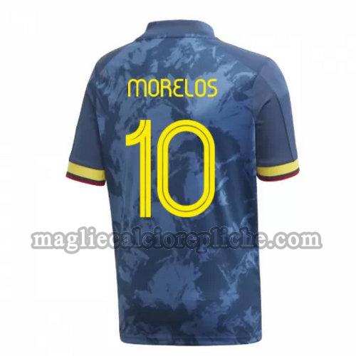 seconda maglie calcio colombia 2020 morelos 10