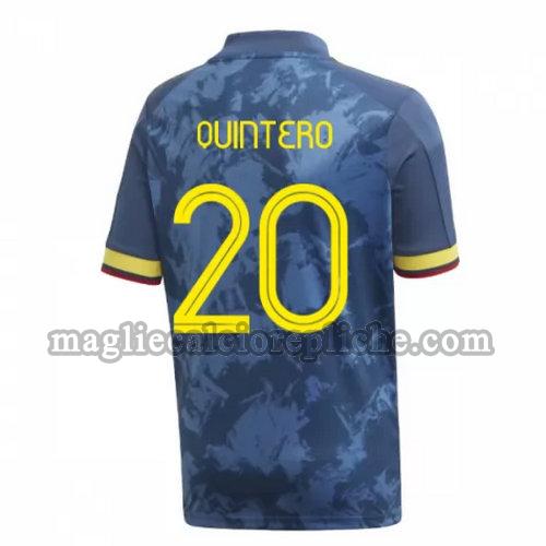 seconda maglie calcio colombia 2020 quintero 20