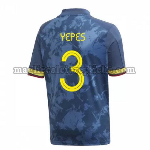 seconda maglie calcio colombia 2020 yepes 3