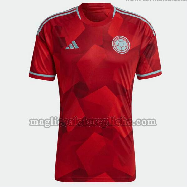 seconda maglie calcio colombia 2022 thailandia rosso