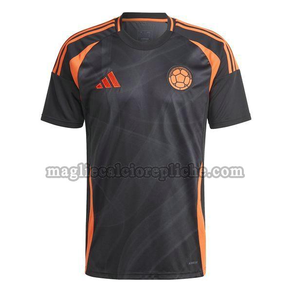 seconda maglie calcio colombia 2024 nero