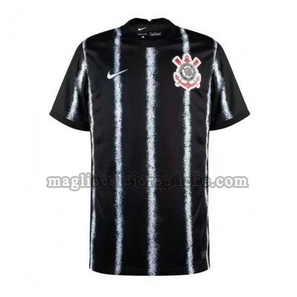 seconda maglie calcio corinthians paulista 2021 2022 thailandia nero