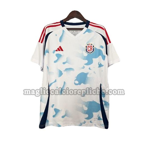seconda maglie calcio costa rica 2024 thailandia bianco