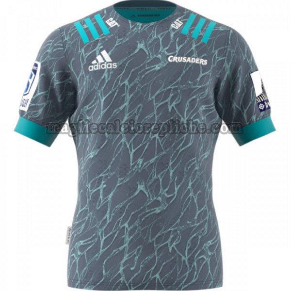 seconda maglie calcio crusaders 2018 grigio