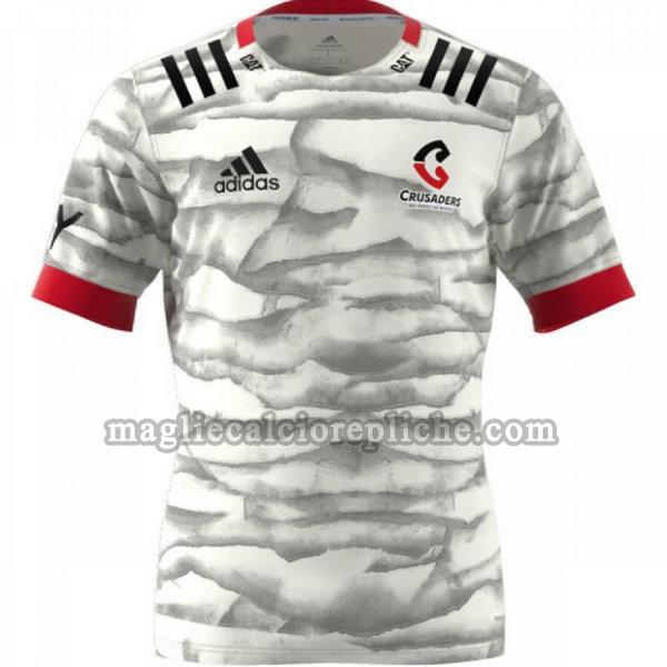 seconda maglie calcio crusaders 2021 bianco