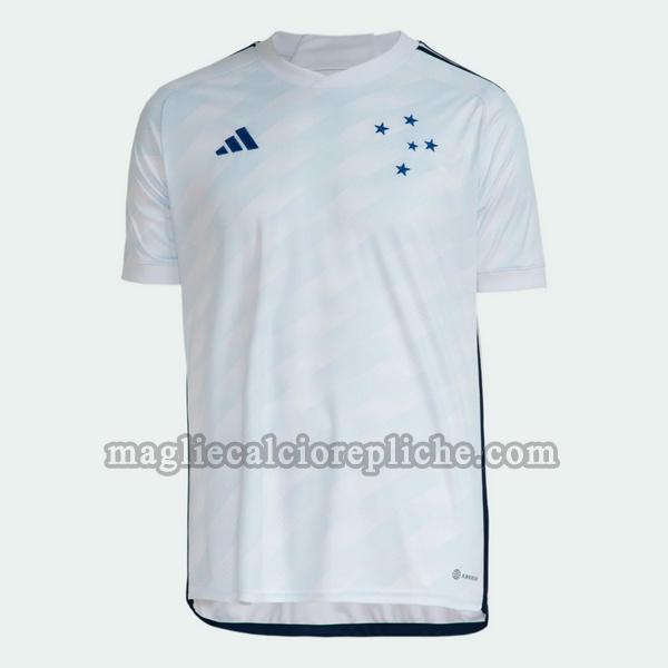 seconda maglie calcio cruzeiro 2023 2024 thailandia bianco