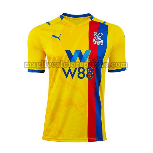 seconda maglie calcio crystal palace 2021 2022 thailandia giallo