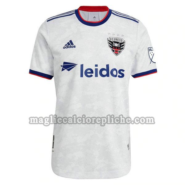 seconda maglie calcio dc united 2021 thailandia bianco