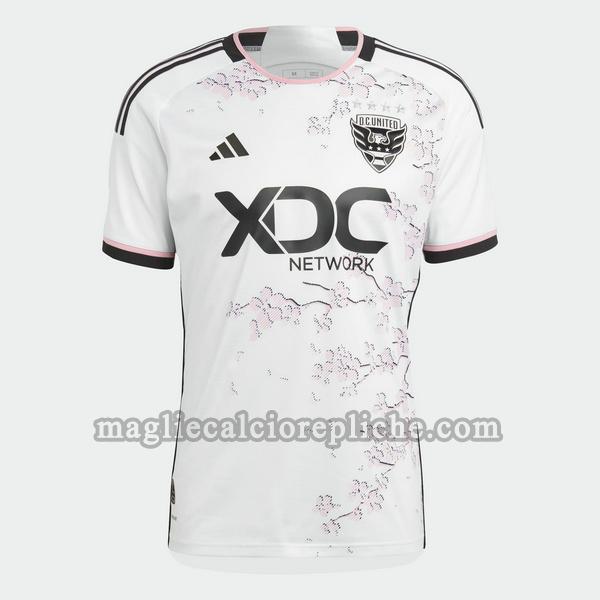 seconda maglie calcio dc united 2023 2024 thailandia bianco