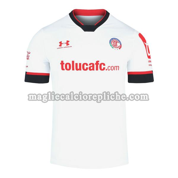 seconda maglie calcio deportivo toluca 2021 2022 thailandia bianco