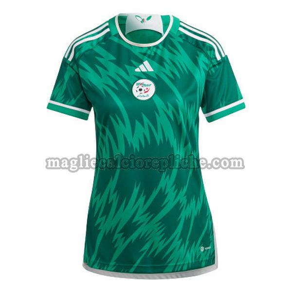 seconda maglie calcio donna algeria 2023 verde