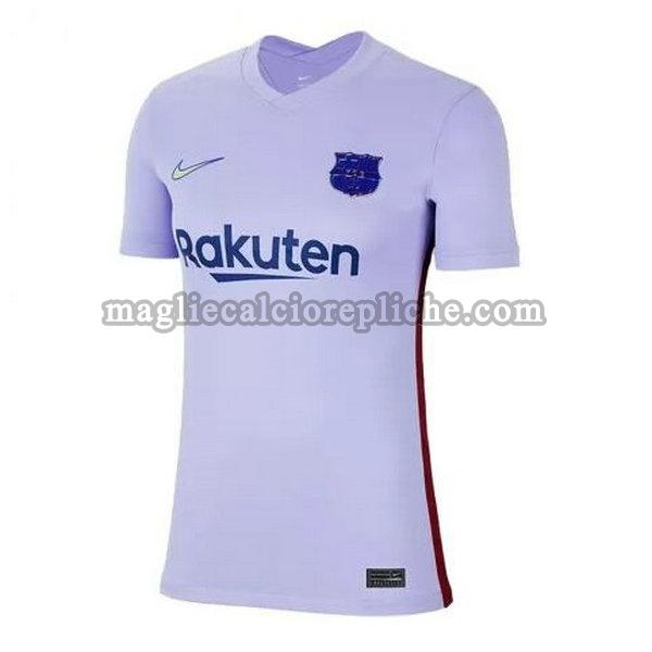 seconda maglie calcio donna barcellona 2021 2022 bianco