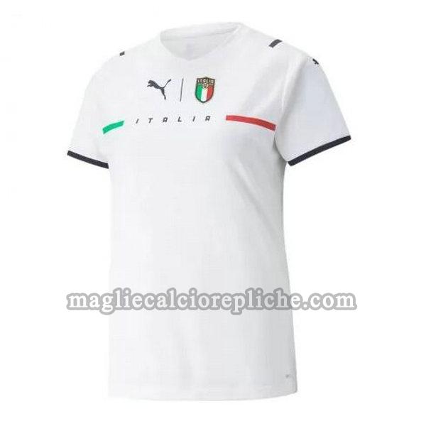 seconda maglie calcio donna italia 2021 2022 bianco