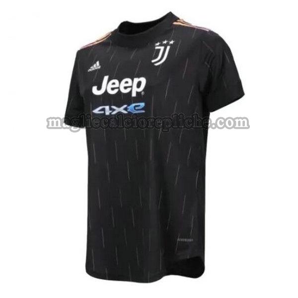 seconda maglie calcio donna juventus 2021 2022 nero