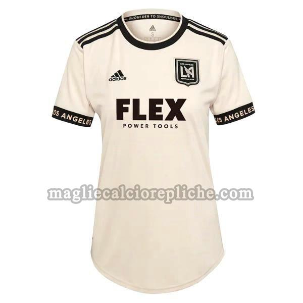 seconda maglie calcio donna lafc 2021 2022 bianco