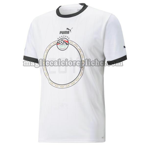 seconda maglie calcio egitto 2022 thailandia bianco