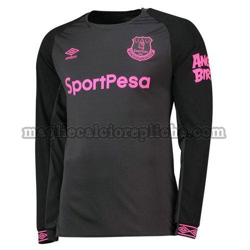 seconda maglie calcio everton 2018-2019 manica lunga