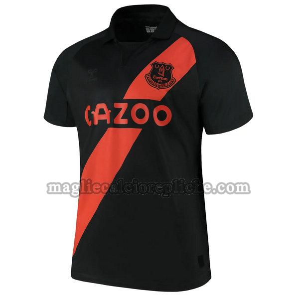 seconda maglie calcio everton 2021 2022 thailandia nero