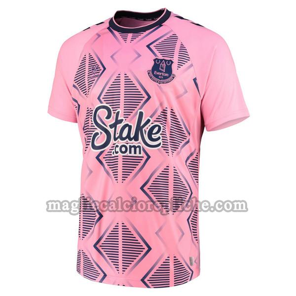 seconda maglie calcio everton 2022 2023 thailandia rosa