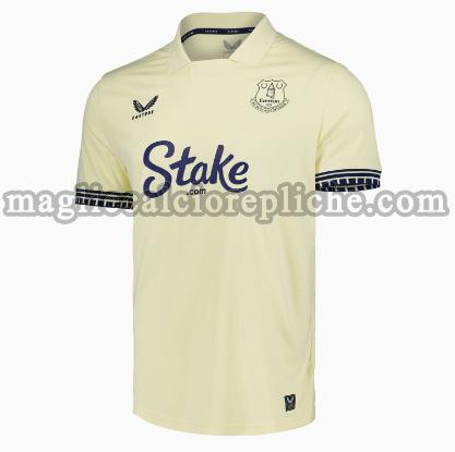 seconda maglie calcio everton 2025 2026 thailandia giallo