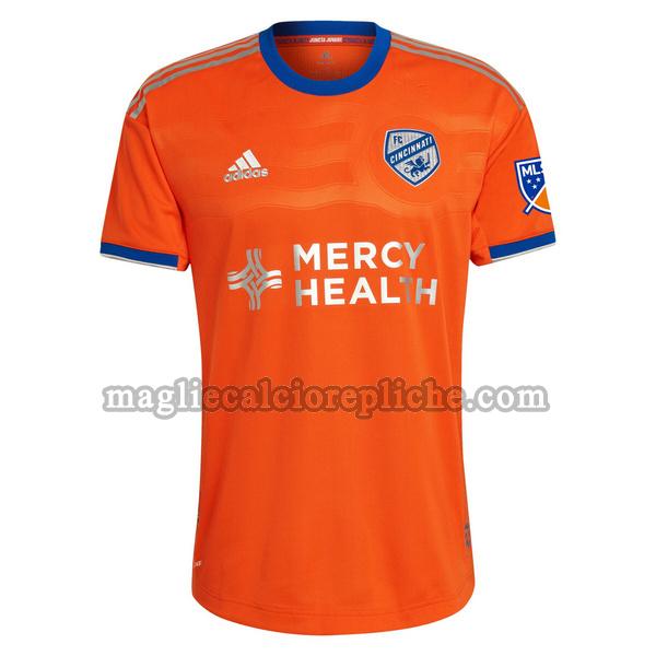 seconda maglie calcio fc cincinnati 2022 2023 thailandia arancione