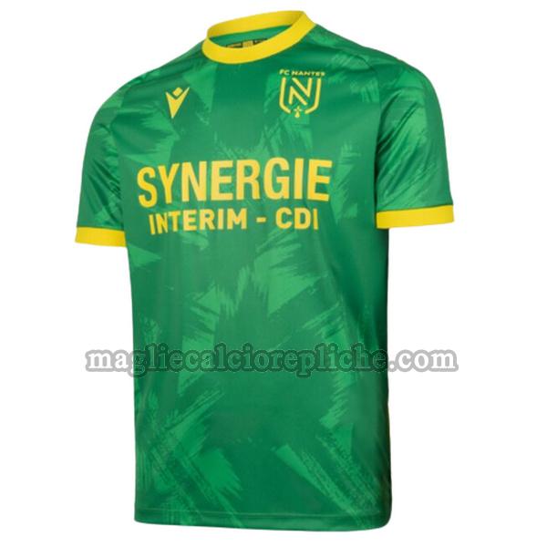 seconda maglie calcio fc nantes 2022 2023 thailandia verde