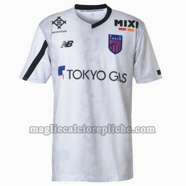 seconda maglie calcio fc tokyo 2023 2024 thailandia bianco