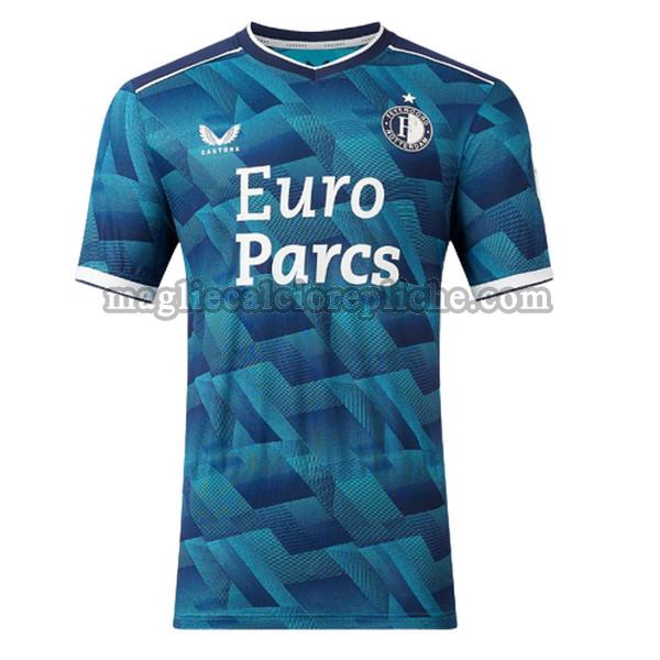 seconda maglie calcio feyenoord 2023 2024 thailandia blu