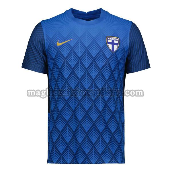 seconda maglie calcio finlandia 2022 2023 blu