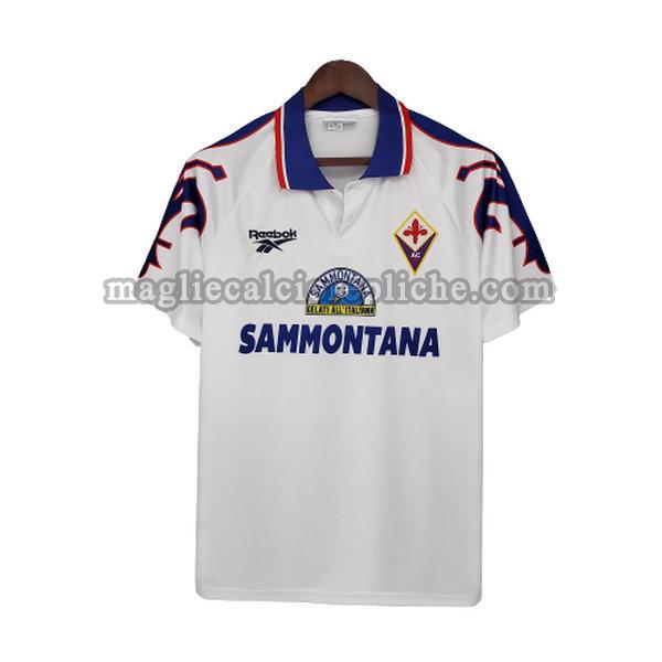 seconda maglie calcio fiorentina 1995 96 bianco