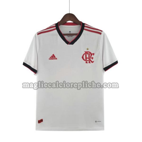 seconda maglie calcio flamengo 2022 2023 bianco