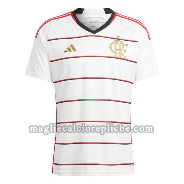 seconda maglie calcio flamengo 2023 2024 thailandia bianco