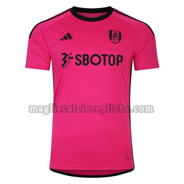 seconda maglie calcio fulham 2023 2024 thailandia rosa