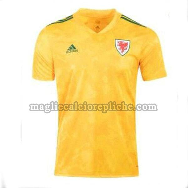 seconda maglie calcio galles 2021 2022 giallo