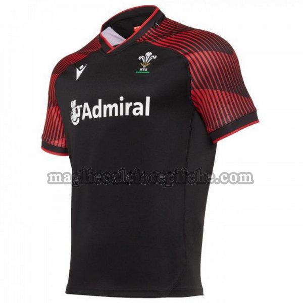 seconda maglie calcio galles 2021 nero