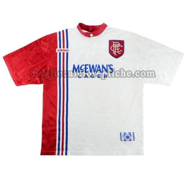 seconda maglie calcio glasgow rangers 1996-1997 bianco