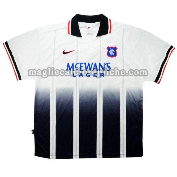 seconda maglie calcio glasgow rangers 1997-1999 bianco