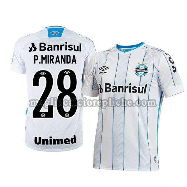 seconda maglie calcio grêmio 2020-2021 paulo miranda 28