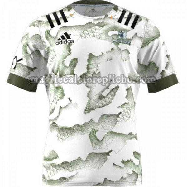 seconda maglie calcio highlanders 2021 bianco