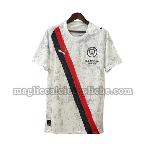 seconda maglie calcio hombre manchester city 2025 2026 bianco
