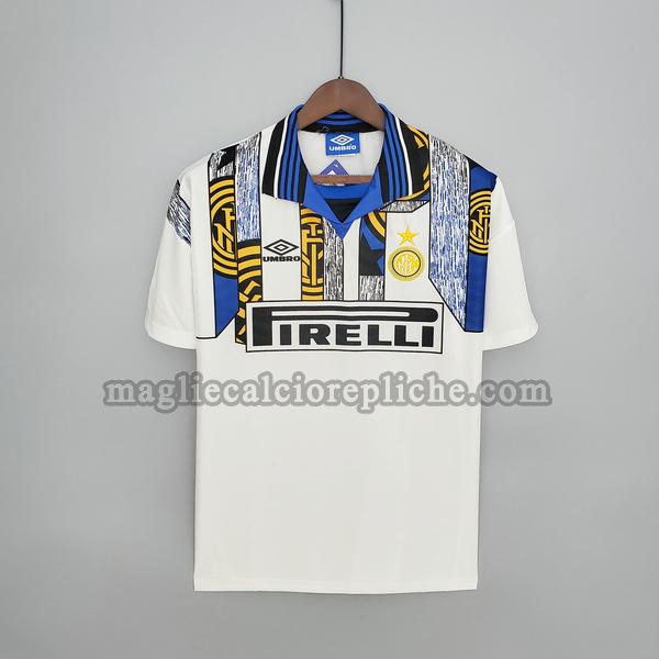 seconda maglie calcio inter 1966 1997 bianco