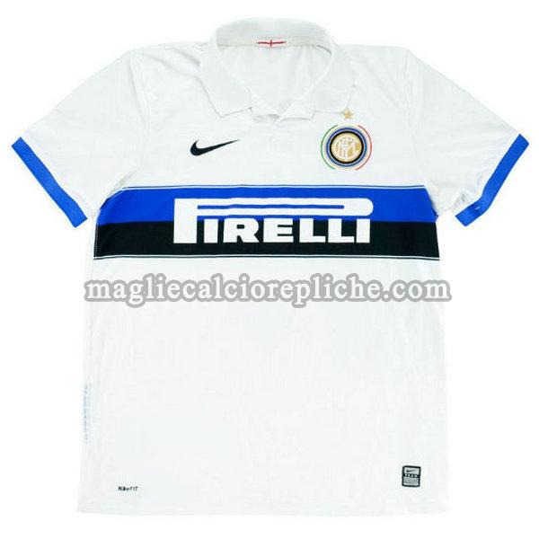 seconda maglie calcio inter 2009-2010 bianco