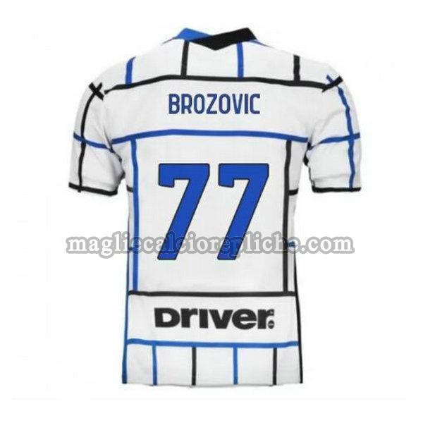 seconda maglie calcio inter 2020-2021 brozovic 77