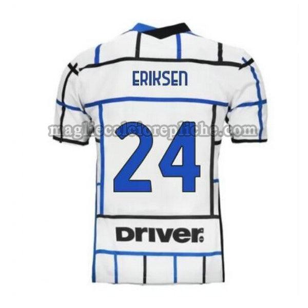 seconda maglie calcio inter 2020-2021 eriksen 24