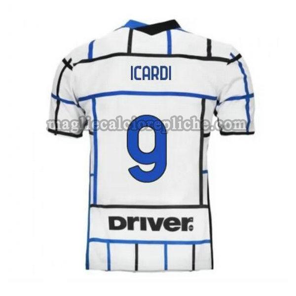 seconda maglie calcio inter 2020-2021 icardi 9