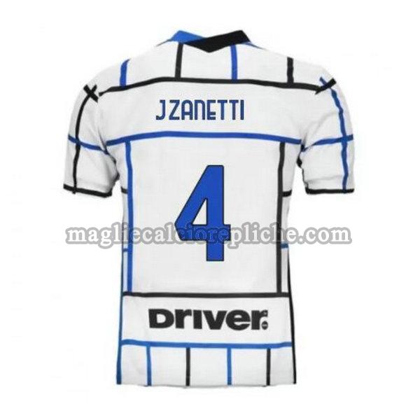 seconda maglie calcio inter 2020-2021 j.zanetti 4