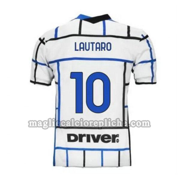 seconda maglie calcio inter 2020-2021 lautaro 10