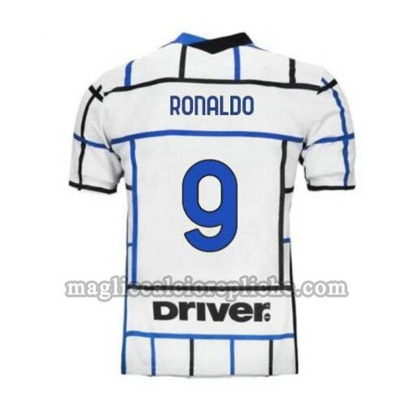 seconda maglie calcio inter 2020-2021 ronaldo 9