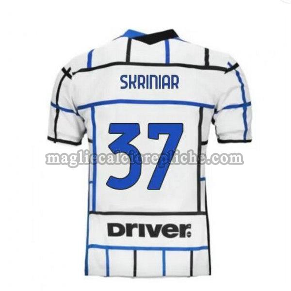 seconda maglie calcio inter 2020-2021 skriniar 37